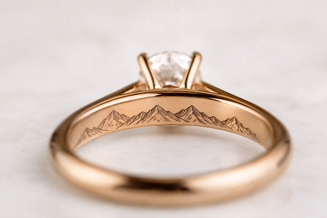 Engraved Engagement and Wedding Ring Inspiration: 6 Beautiful Ways to Personalise Your Ring