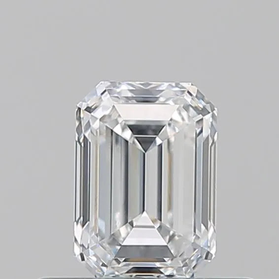 0.50ct Emerald Natural Diamond (Colour D, Clarity VVS2, GIA Certified)