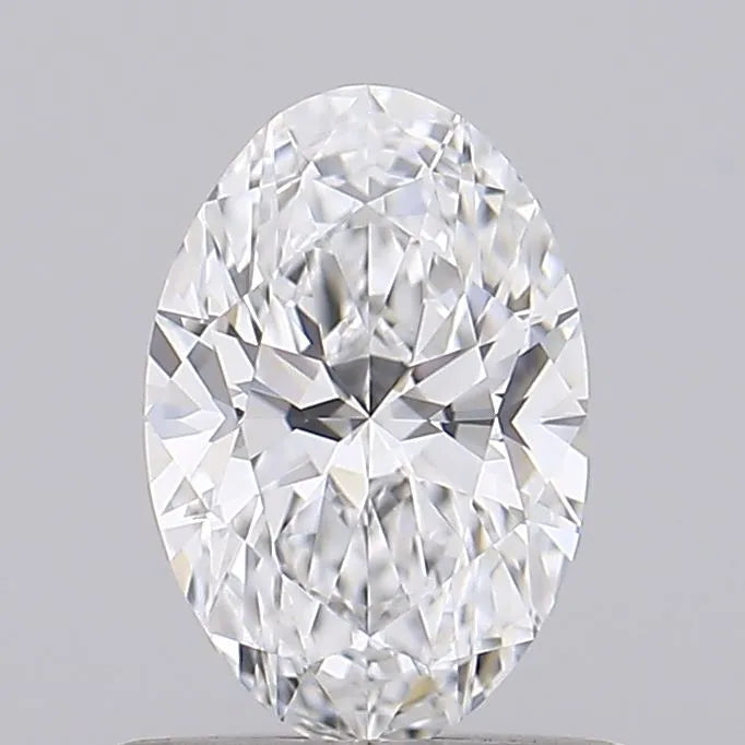 0.70ct Oval Lab Grown Diamond (Colour D, Clarity IF, IGI Certified)