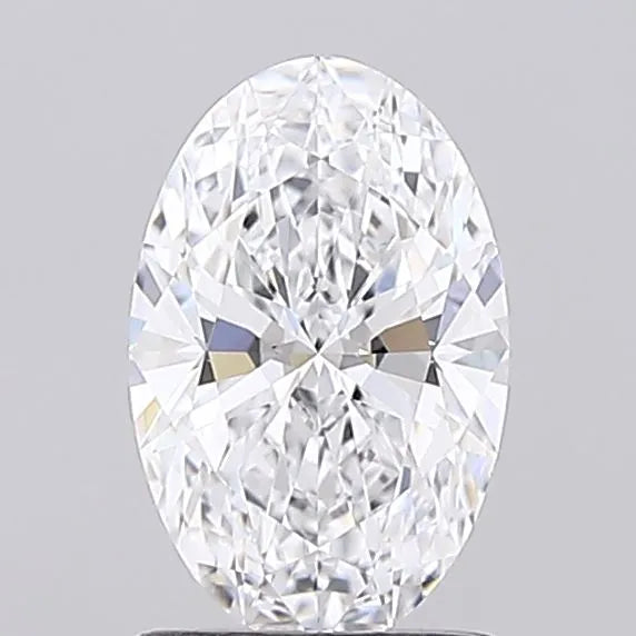 1.20ct Oval Lab Grown Diamond (Colour D, Clarity FL, IGI Certified)