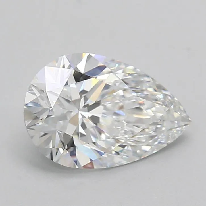 2.01ct Pear Lab Grown Diamond (Colour D, Clarity VVS1, GIA Certified)