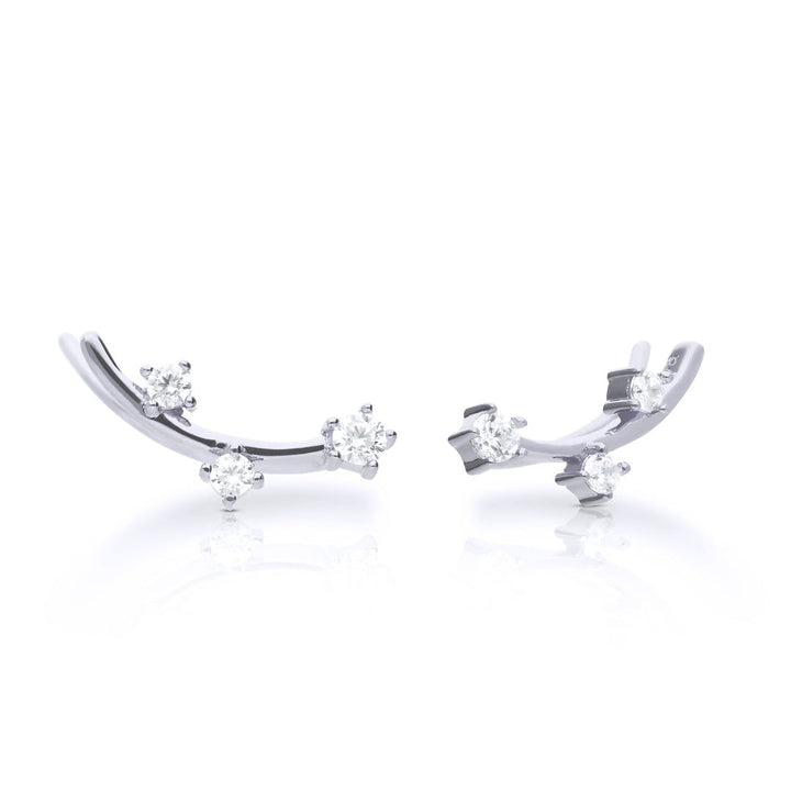 Diamonfire Bar Crawler Earrings