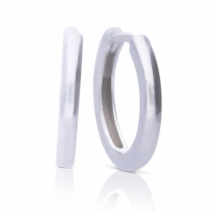 Diamonfire Plain Hoop Earrings