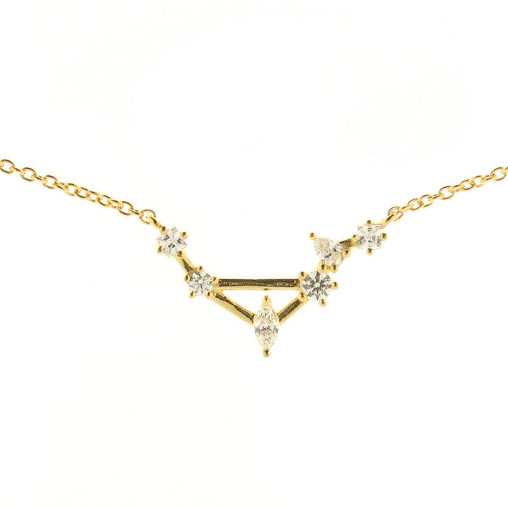 Diamonfire Zodiac Constellation Necklace