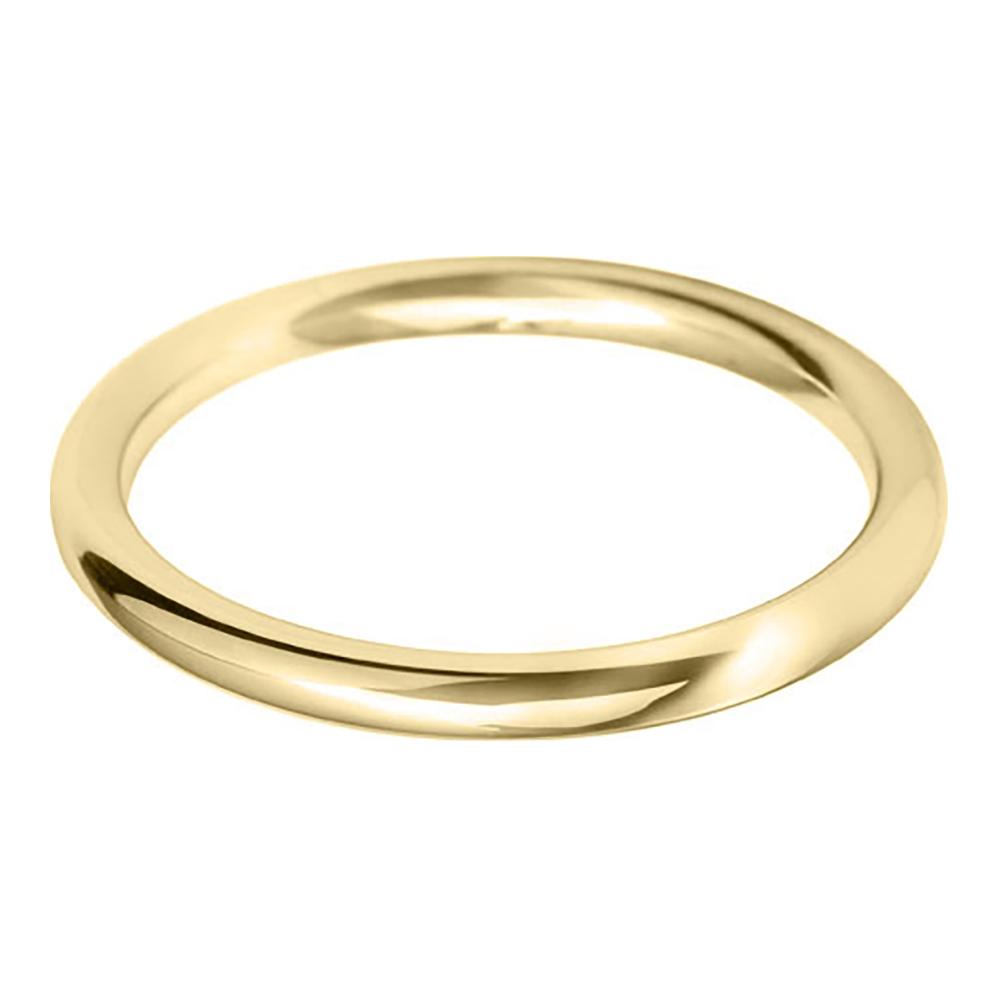 2mm Court Medium Weight Wedding Ring