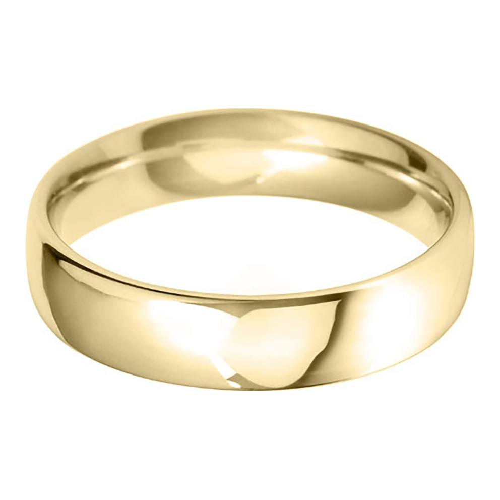 5mm Court Heavy Weight Wedding Ring