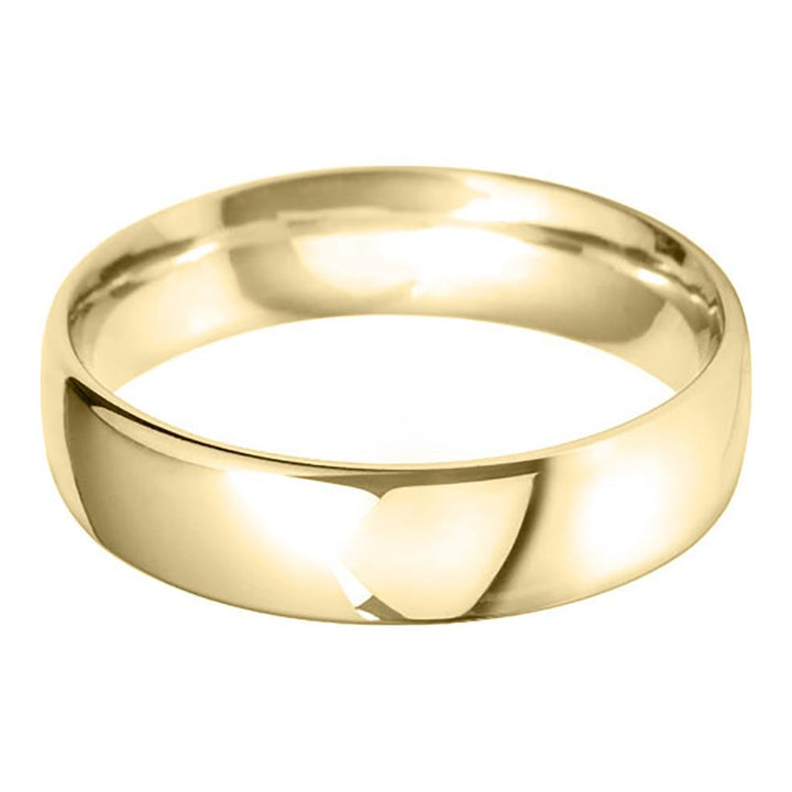 6mm Court Medium Weight Wedding Ring
