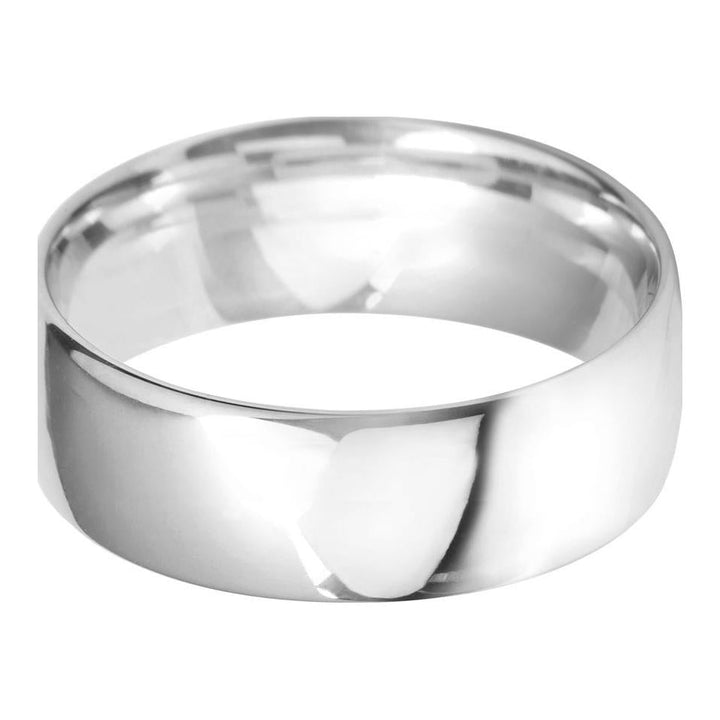 8mm Court lightweight Wedding Ring