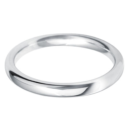 2.5mm Court Medium Weight Wedding Ring