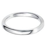 2.5mm Court lightweight Wedding Ring