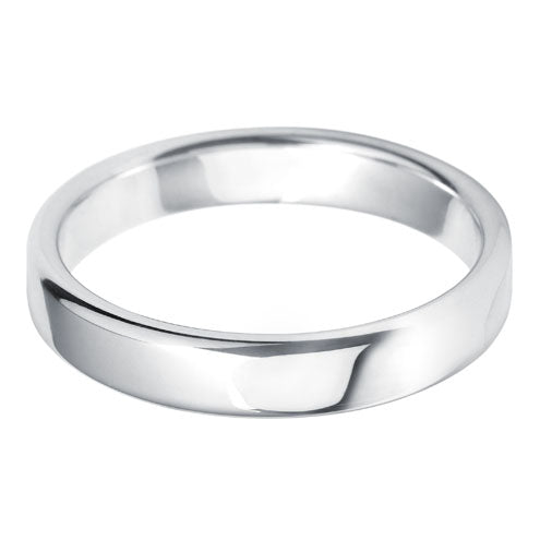 4mm Court Medium Weight Wedding Ring