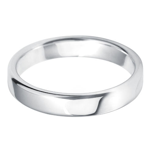 4mm Court lightweight Wedding Ring