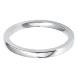 2mm Cushion Medium Weight Wedding Ring