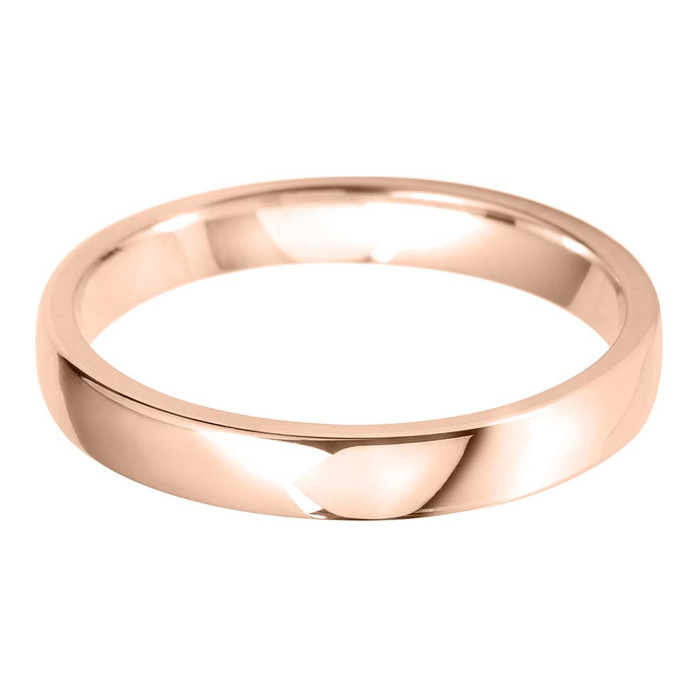 3mm Cushion Heavy Weight Wedding Ring