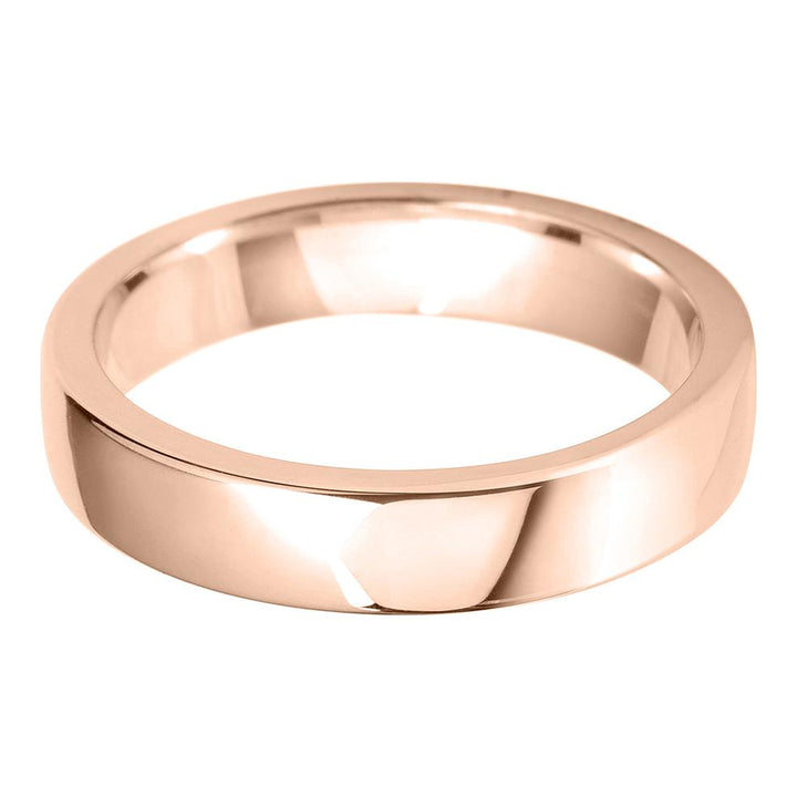 4mm Cushion Heavy Weight Wedding Ring