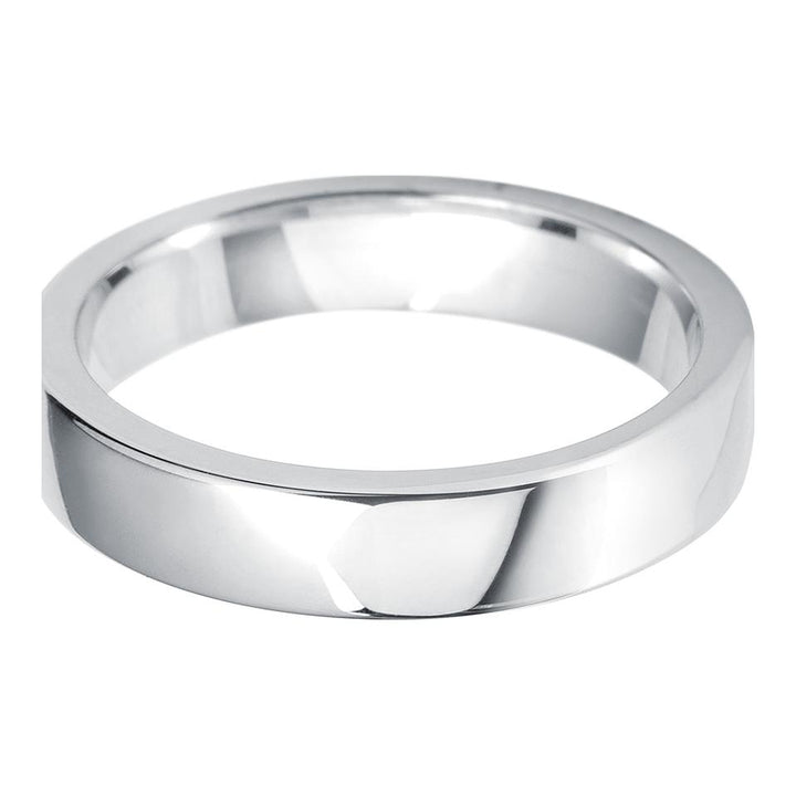 4mm Cushion Heavy Weight Wedding Ring