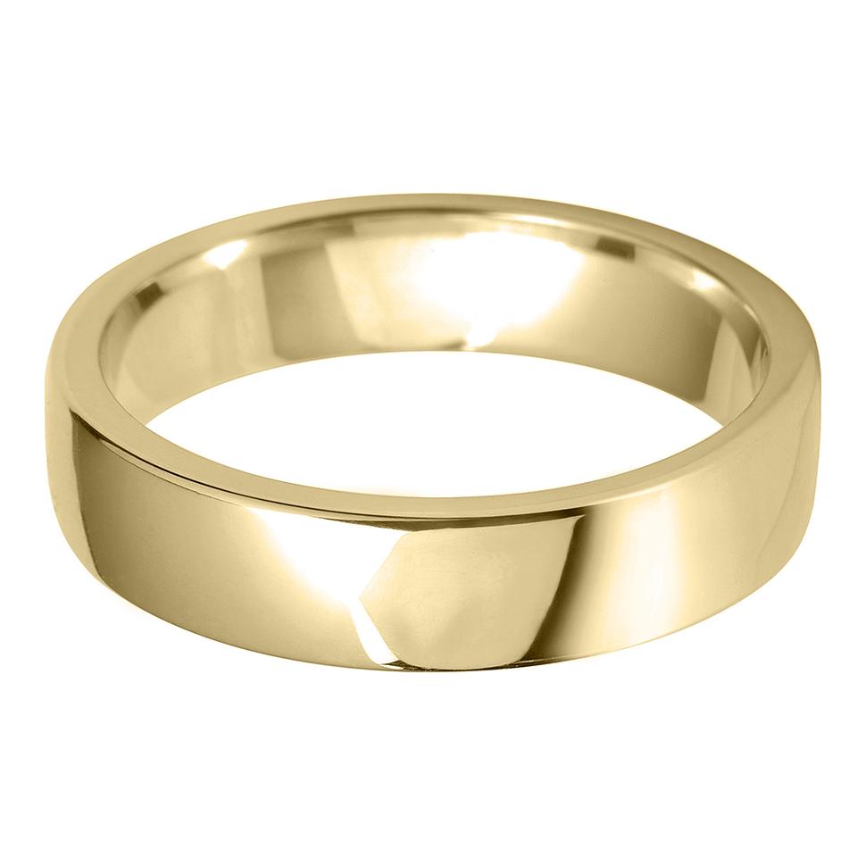 5mm Cushion Lightweight Wedding Ring