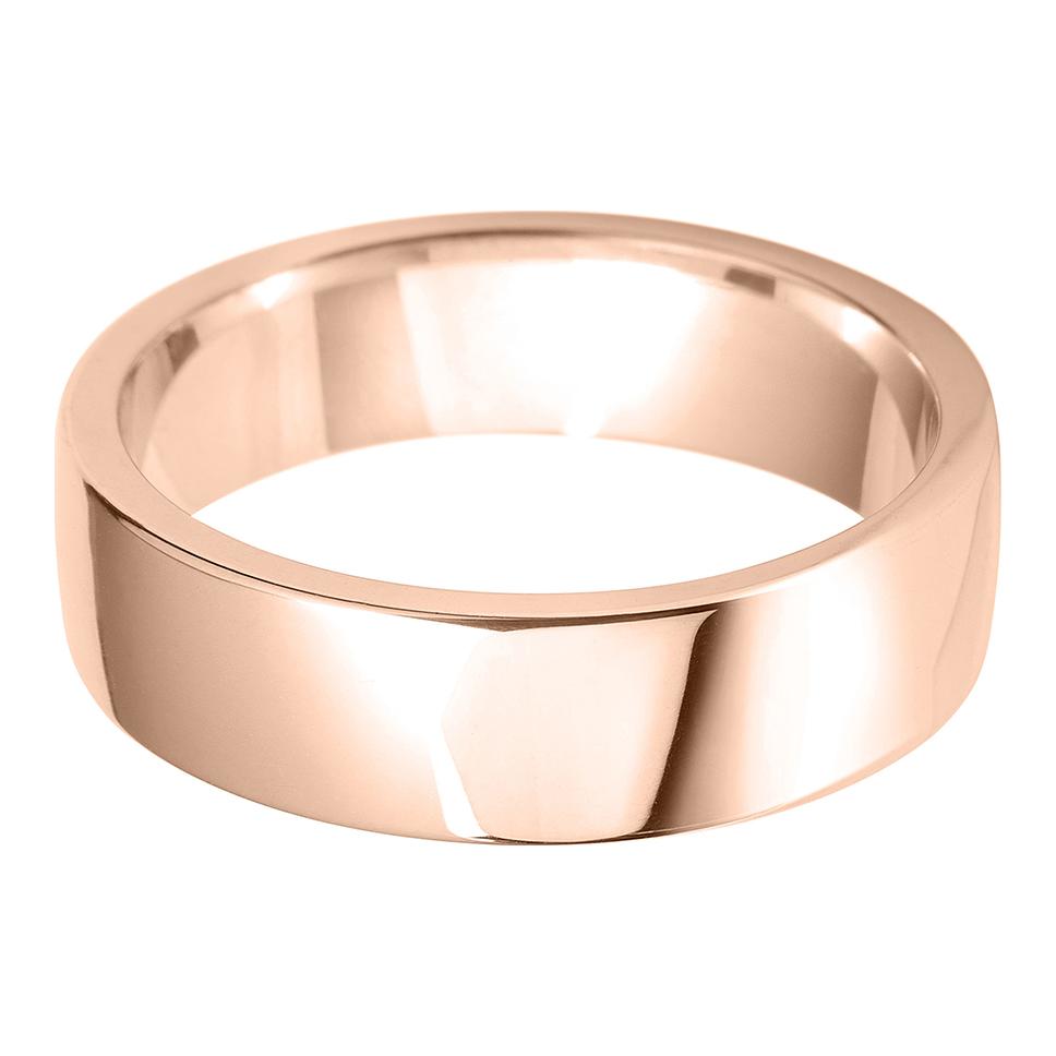 7mm Cushion Medium Weight Wedding Ring