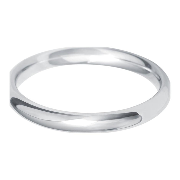 2.5mm Paris Medium Weight Wedding Ring