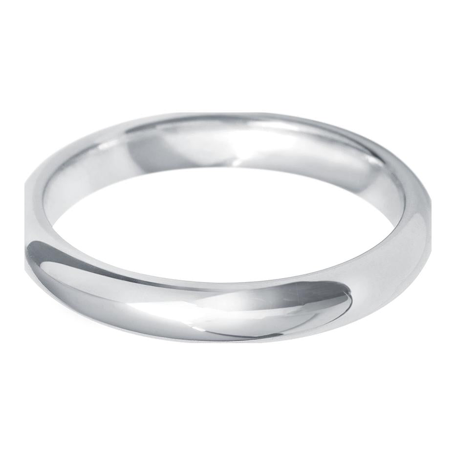 3mm Paris lightweight Wedding Ring