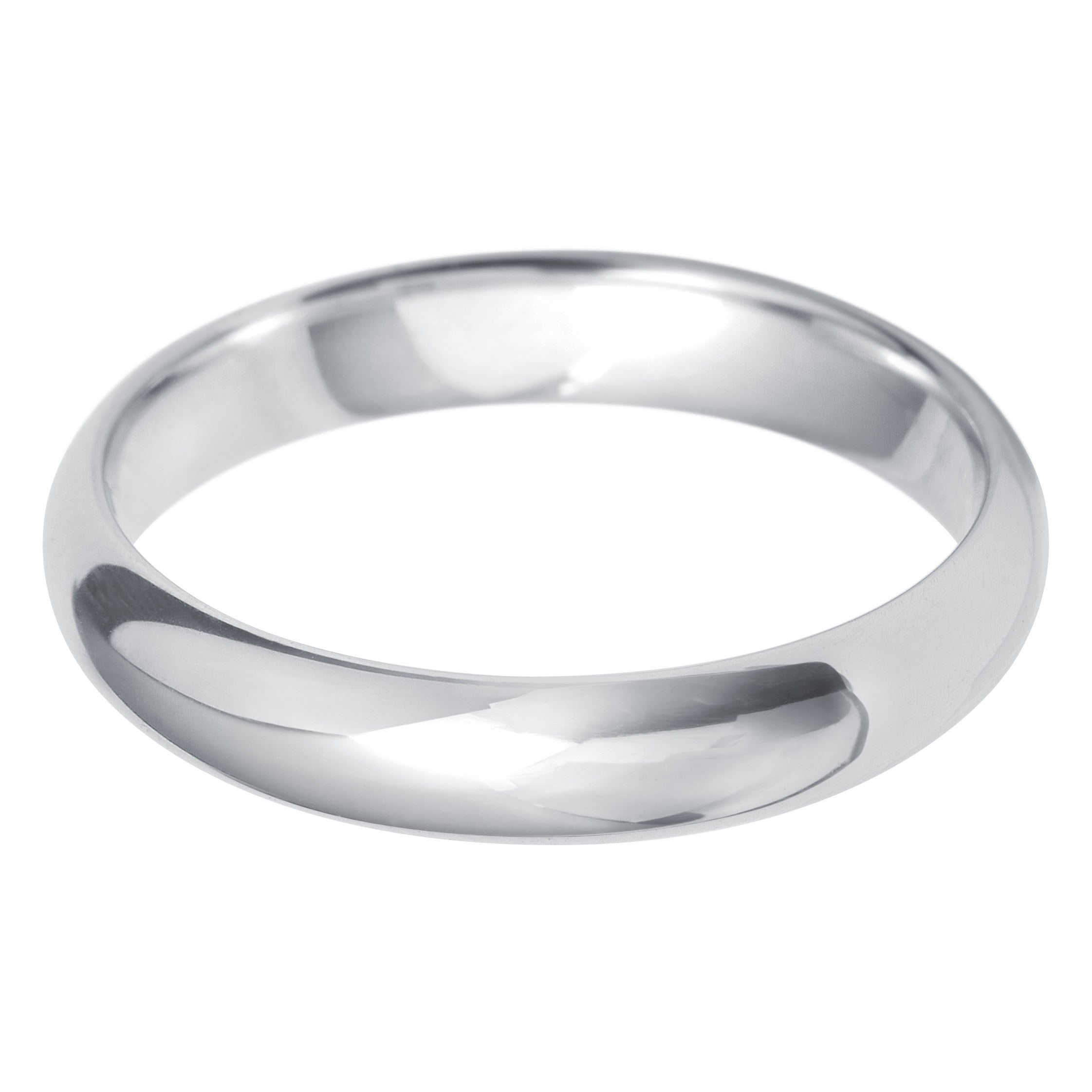 4mm Paris lightweight Wedding Ring
