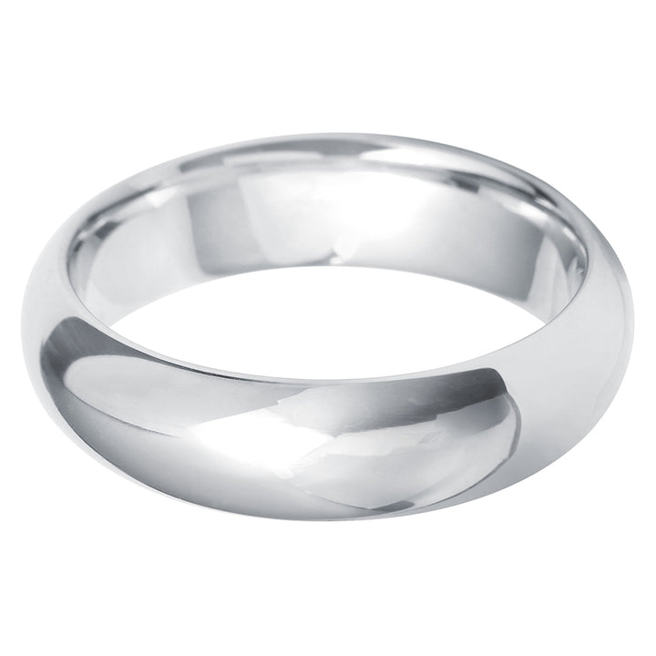 6mm Paris lightweight Wedding Ring