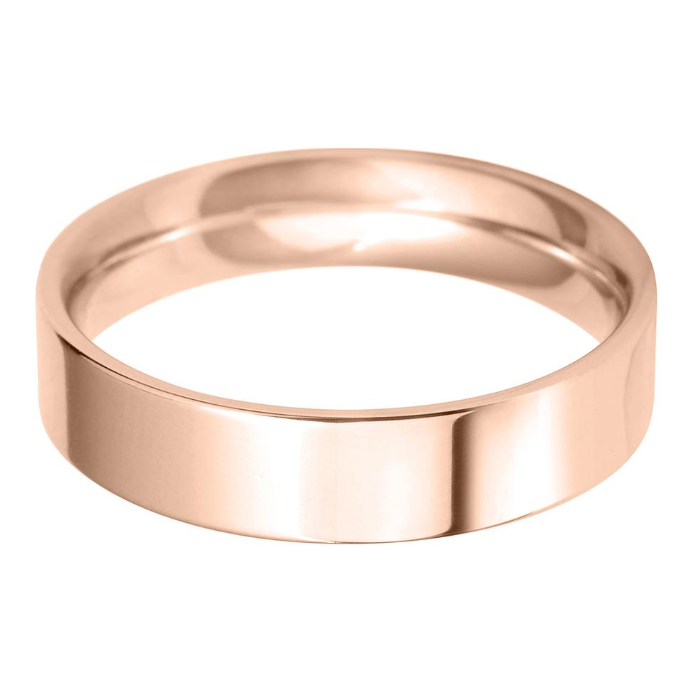 5mm Flat Court Lightweight Wedding Ring