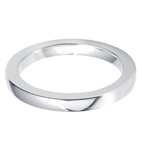 2.5mm Cushion Heavy Weight Wedding Ring