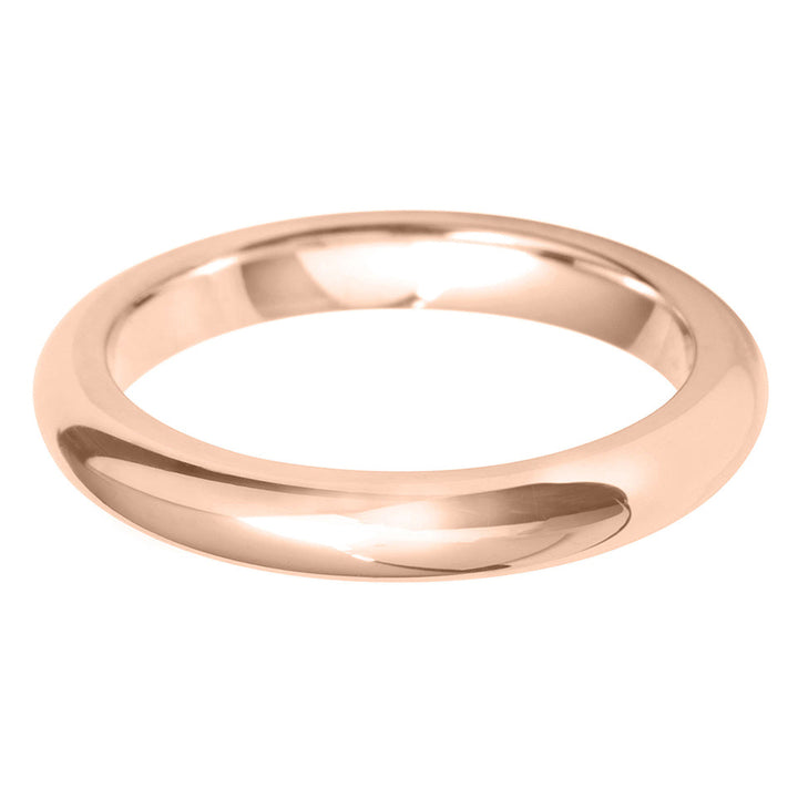 3mm Paris Heavy Weight Wedding Ring