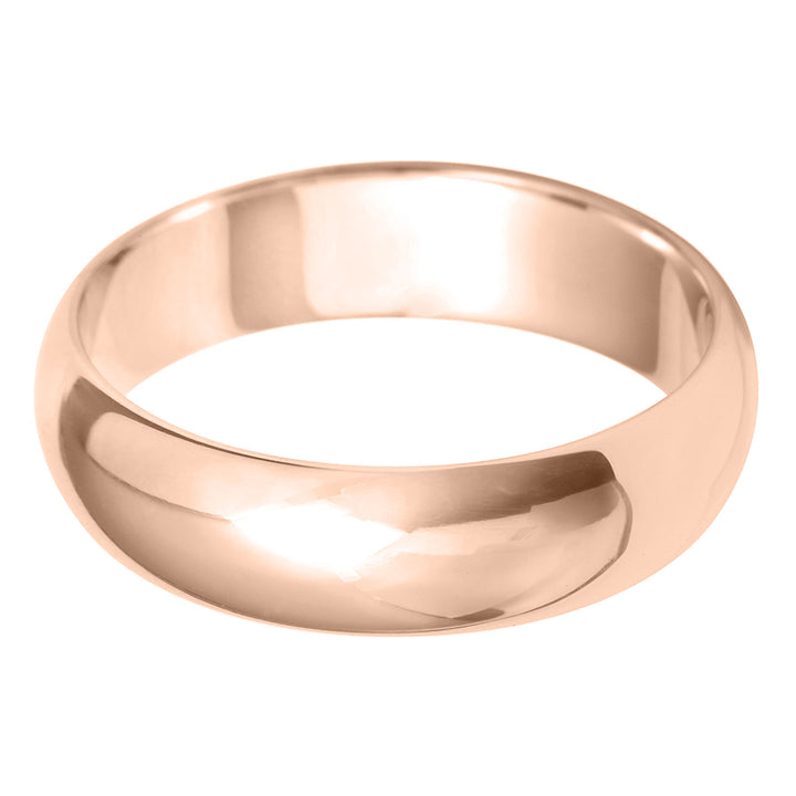 6mm Paris Heavy Weight Wedding Ring