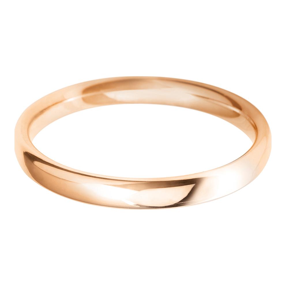 2.5mm Court Medium Weight Wedding Ring