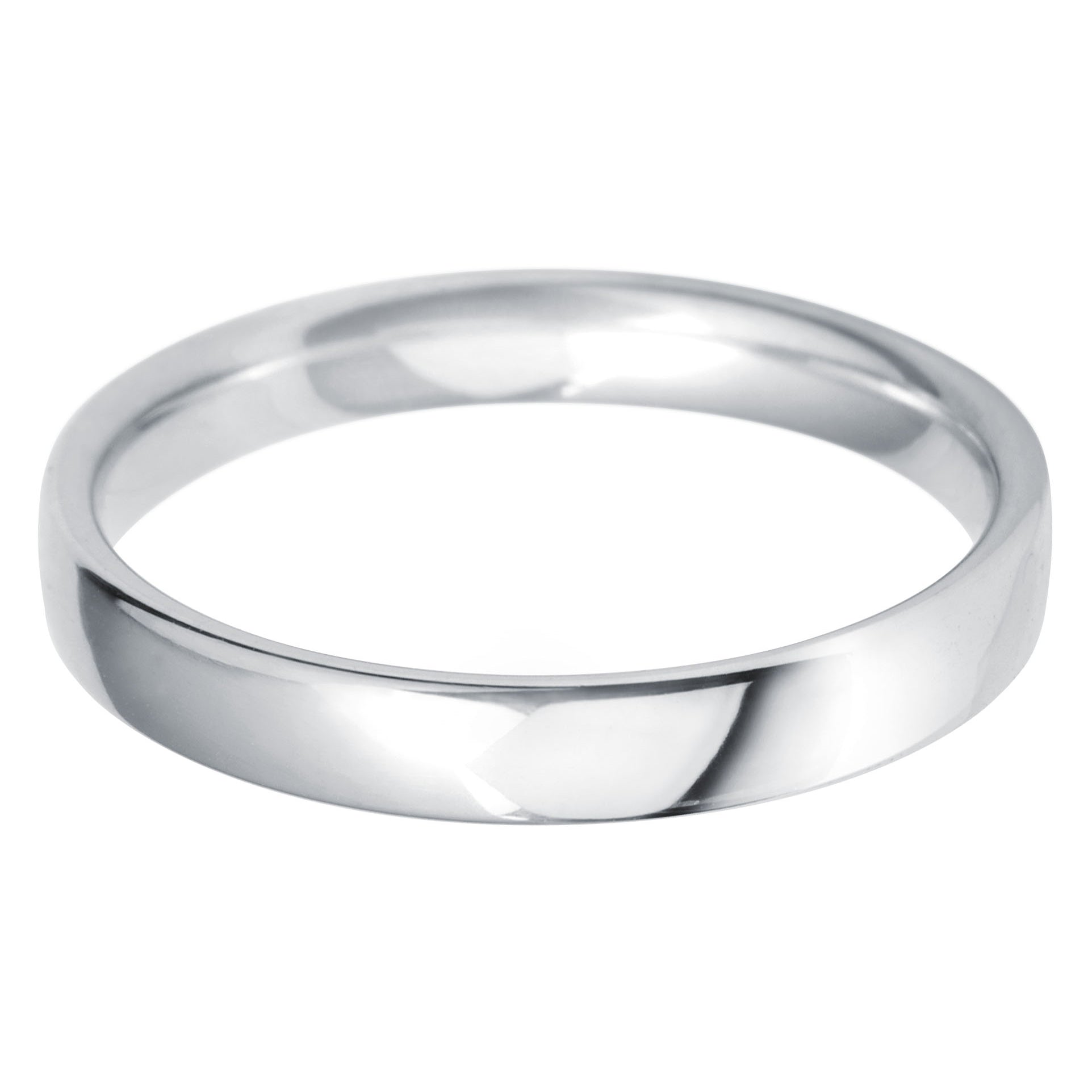 3mm Court lightweight Wedding Ring