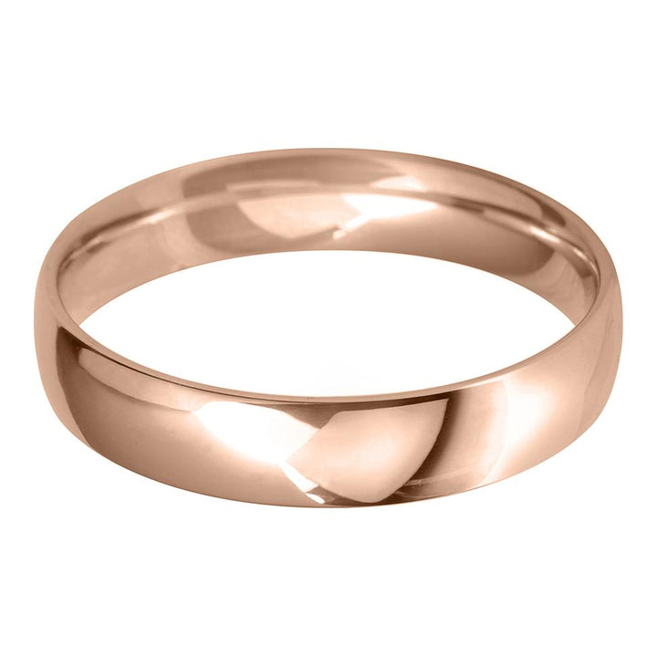 4mm Court Heavy Weight Wedding Ring