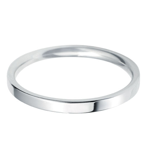2mm Flat Court lightweight Wedding Ring