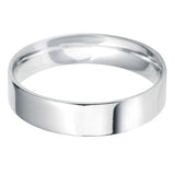 5mm Flat Court lightweight Wedding Ring