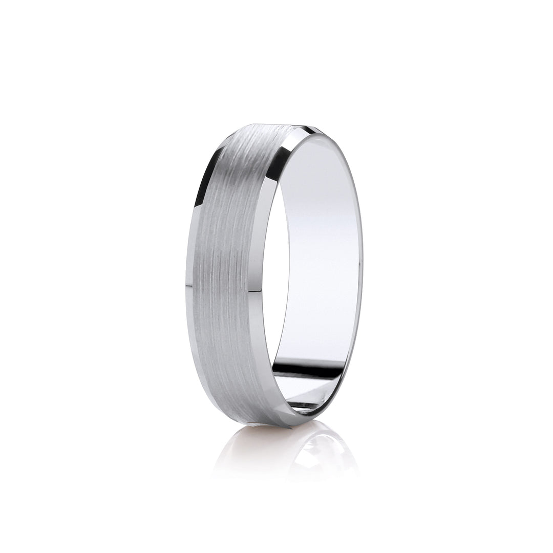 Oceanus brushed centre (6mm width)