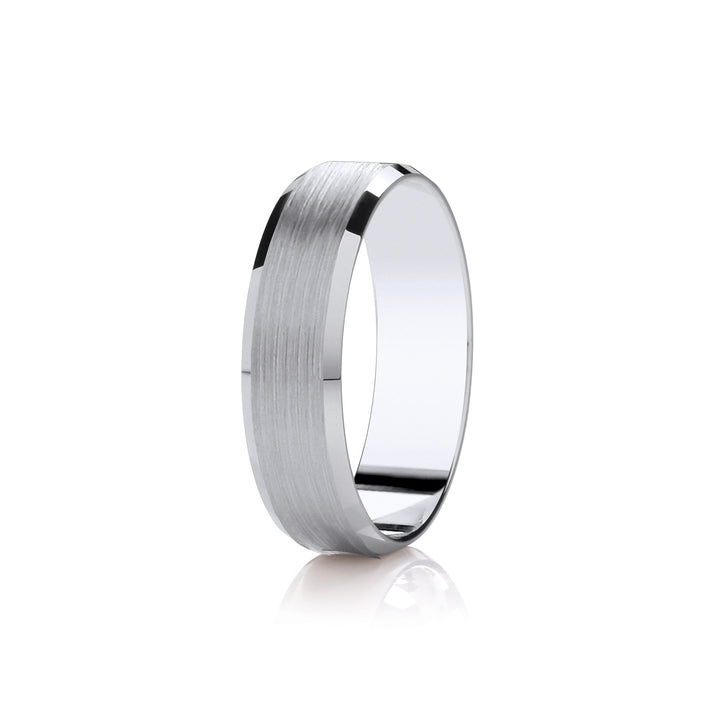 Oceanus brushed centre (6mm width)