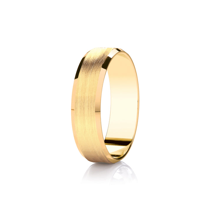 Oceanus brushed centre (6mm width)