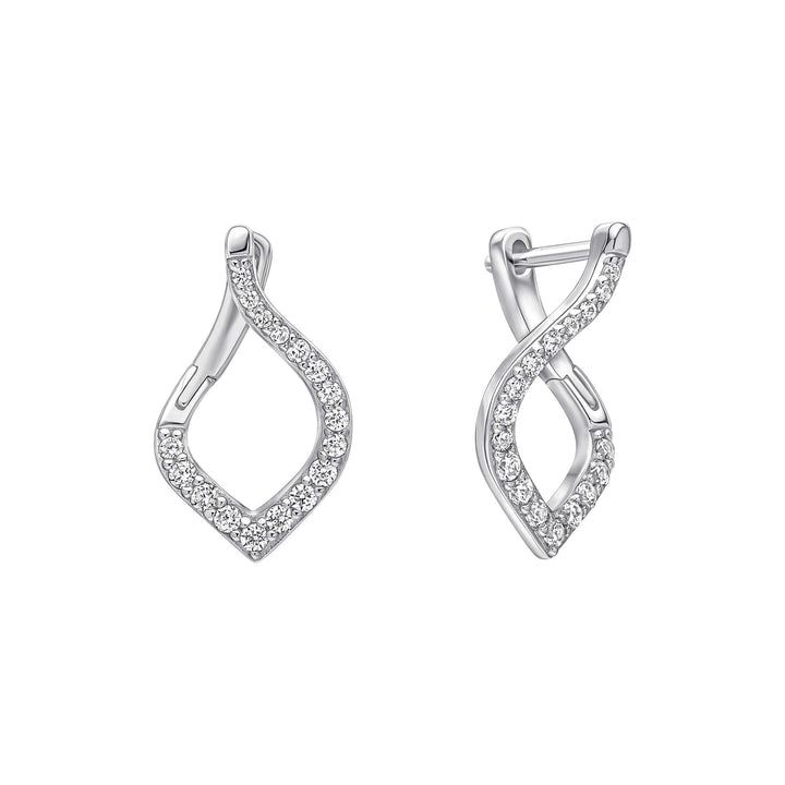 Diamonfire Cluster Cut Out Earrings