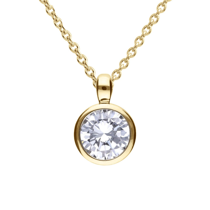 Diamonfire Bezel Set Carat Pendant