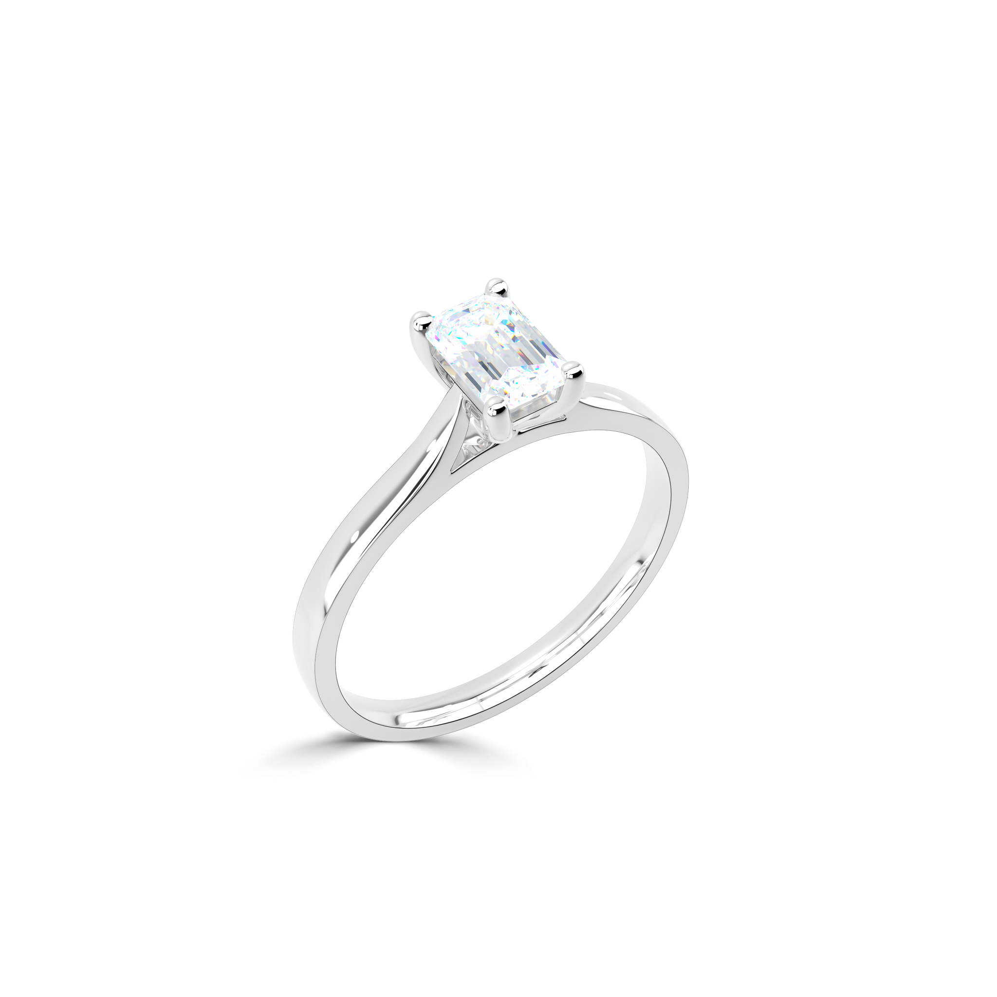 Ophelia *Select an Emerald Cut Diamond 0.40ct or above