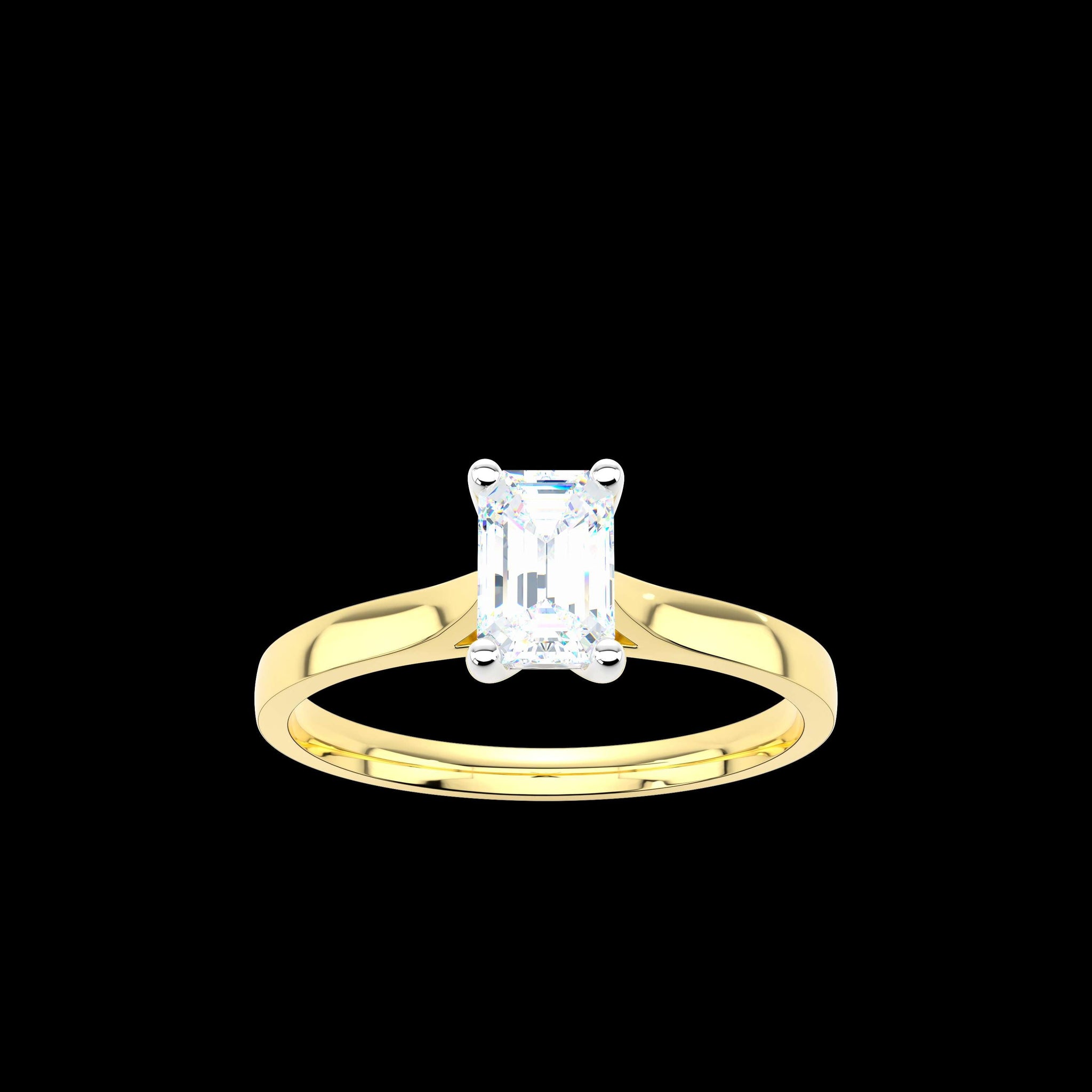 Ophelia *Select an Emerald Cut Diamond 0.40ct or above