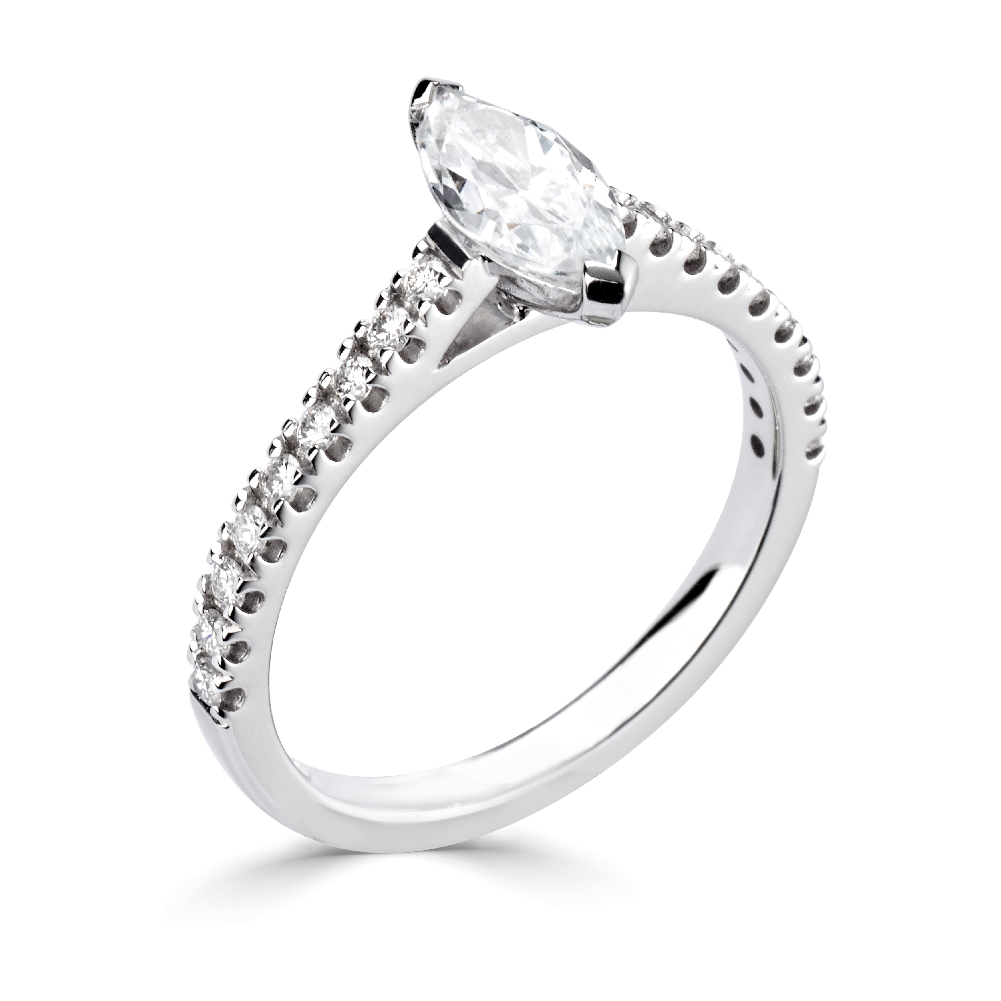 Jimena *Select a Marquise Shape Diamond 0.30ct or above