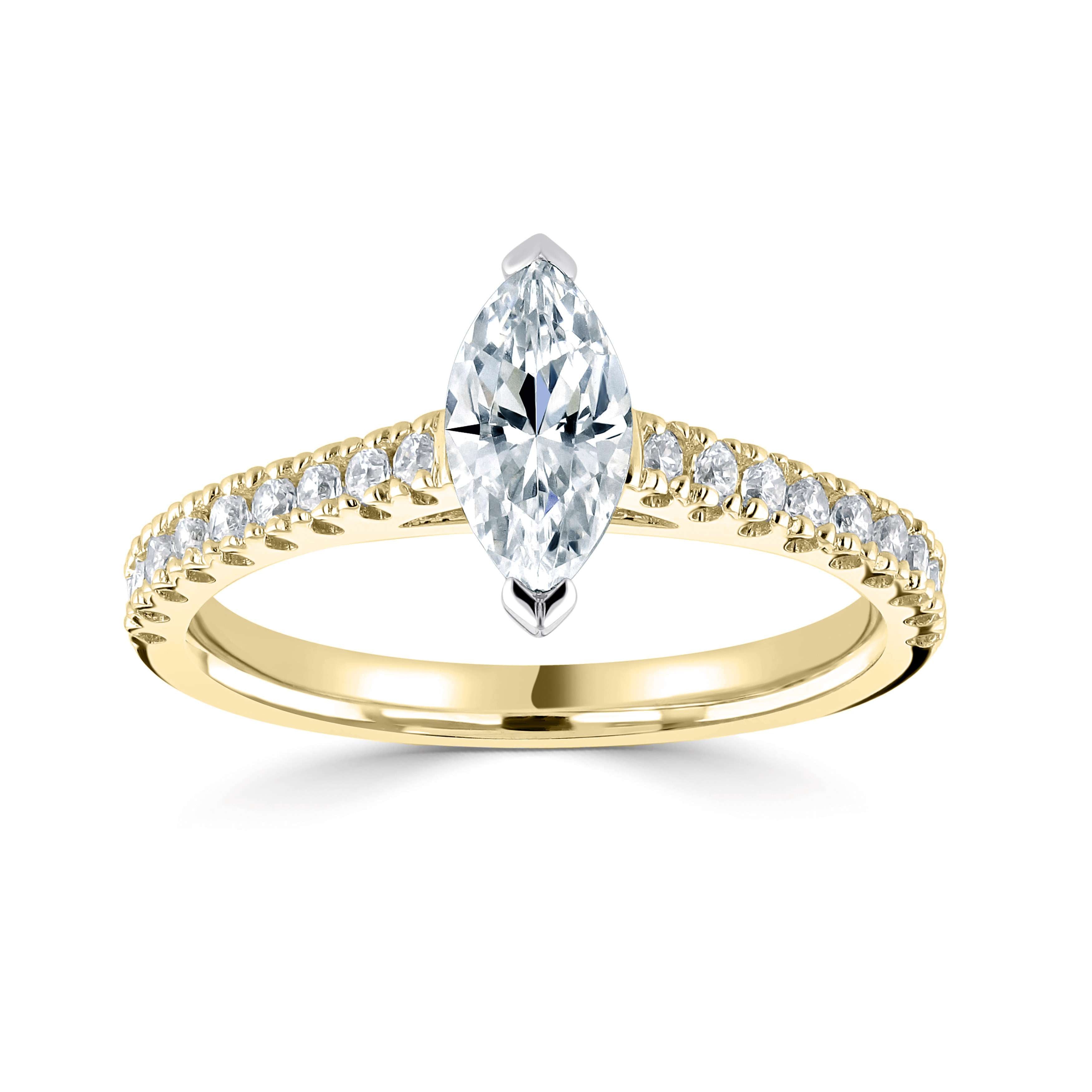 Jimena *Select a Marquise Shape Diamond 0.30ct or above