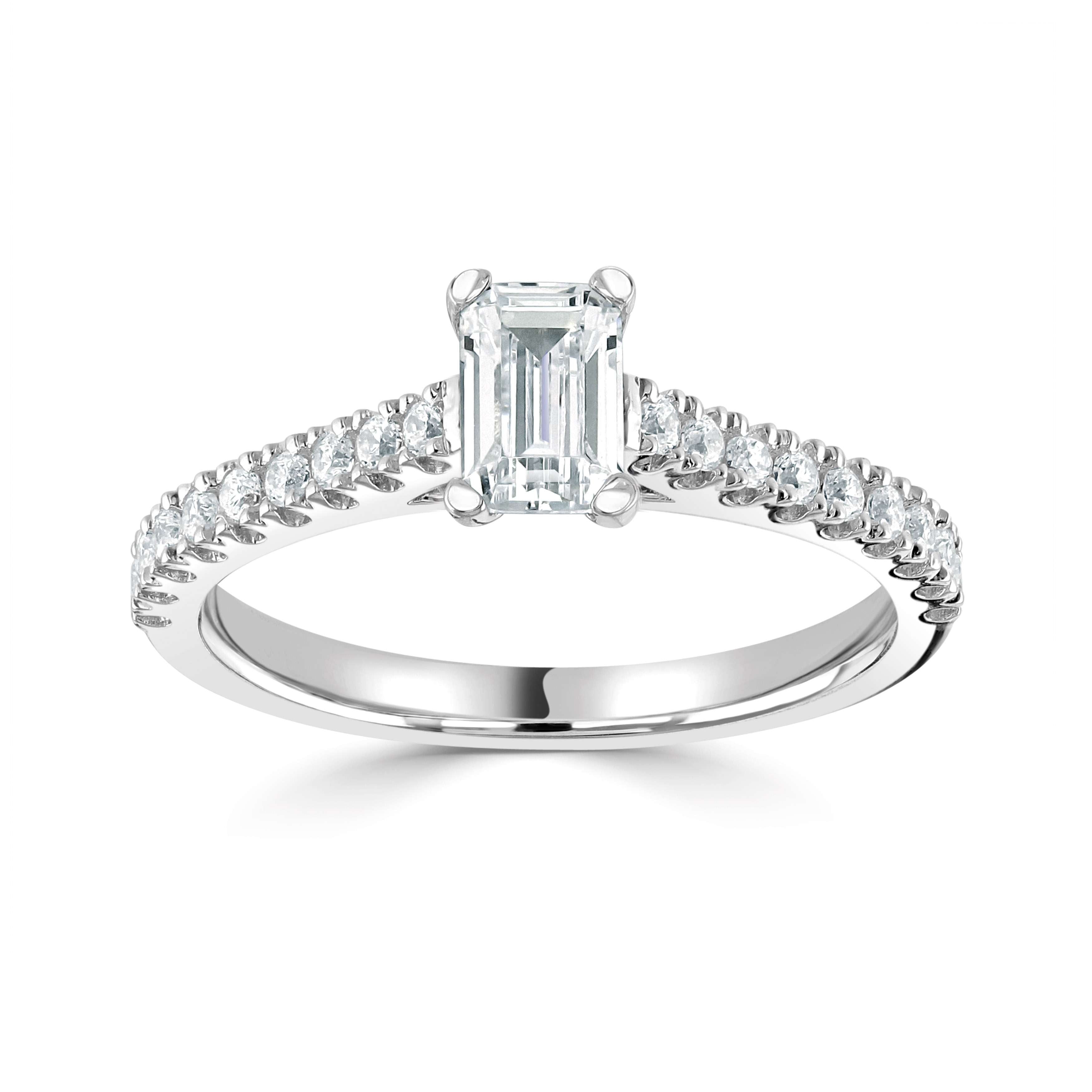 Serena *Select an Emerald Cut Diamond 0.40ct or above