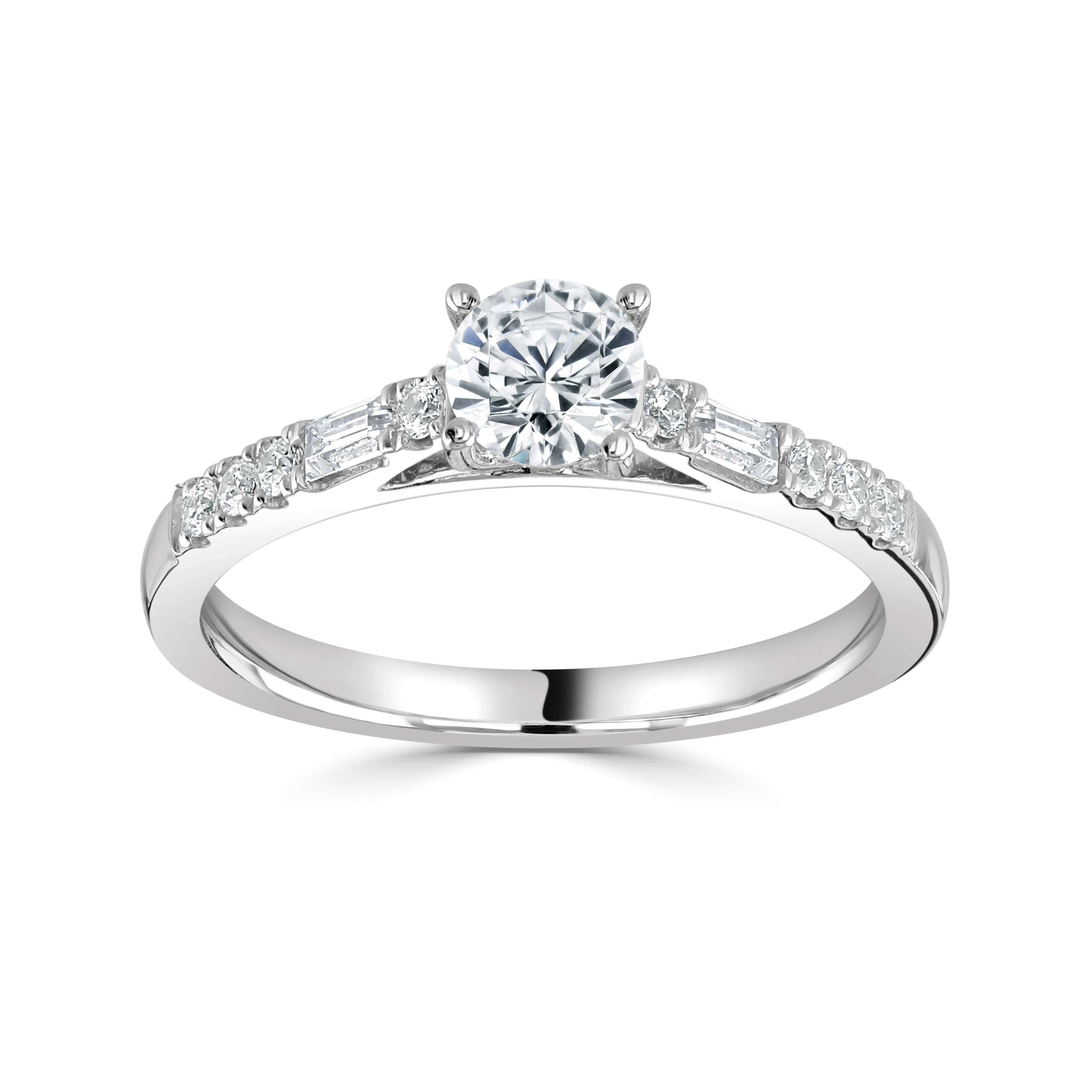 Haley *Select a Round Diamond 0.25ct or above
