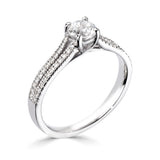 Evelynn *Select a Round Diamond 0.25ct or above