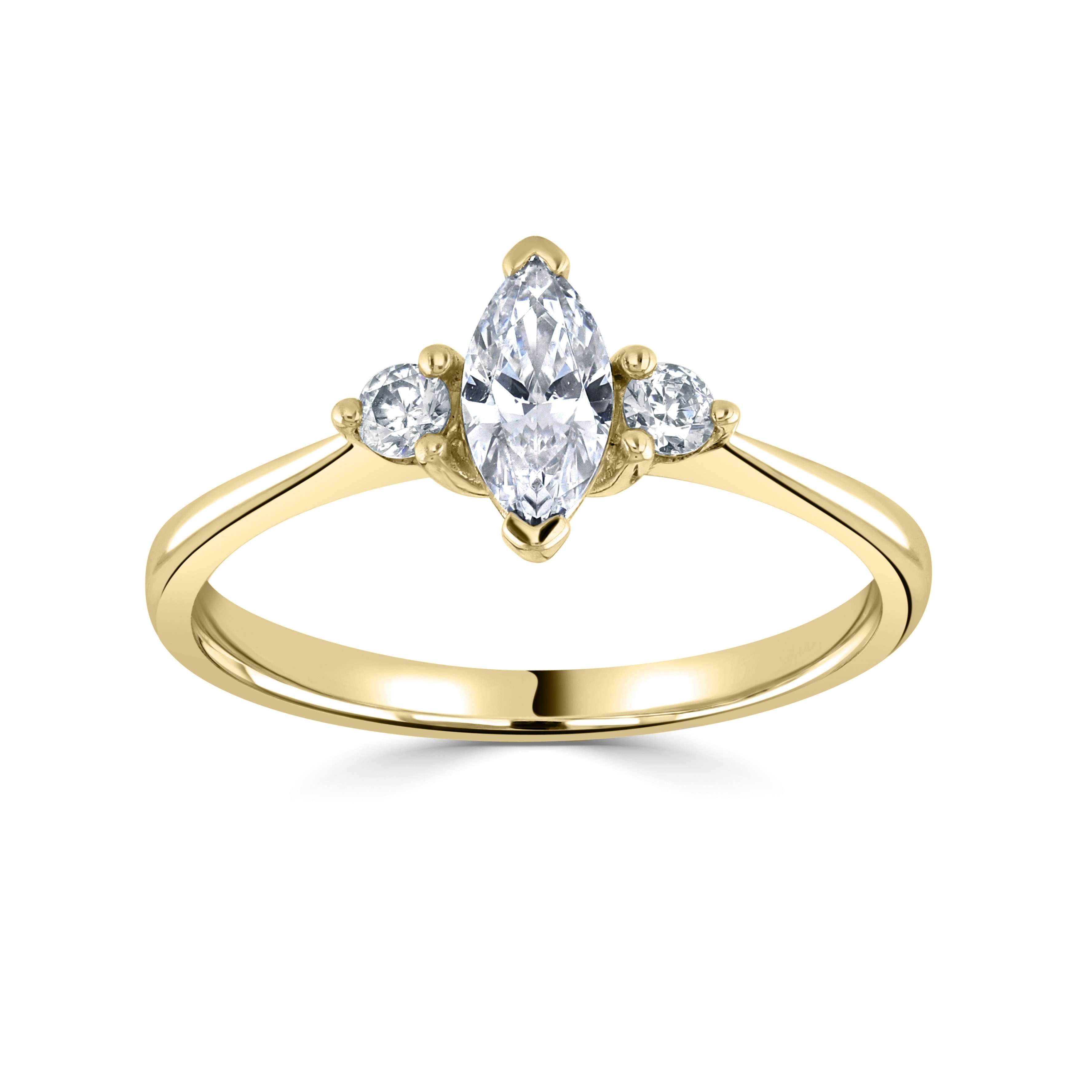Viviana *Select a Marquise Shape Diamond 0.30ct or above