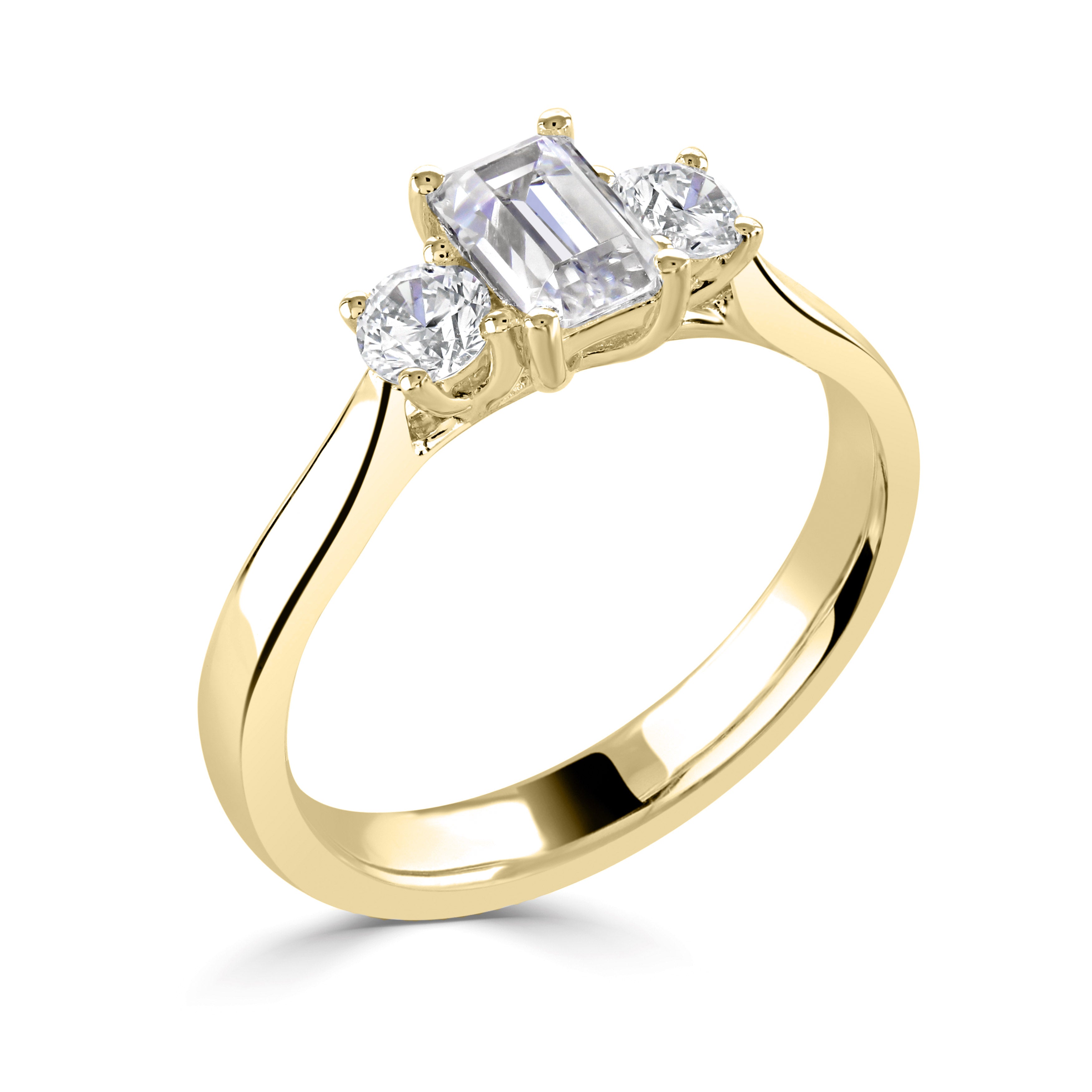 Regina *Select an Emerald Cut Diamond 0.50ct or above