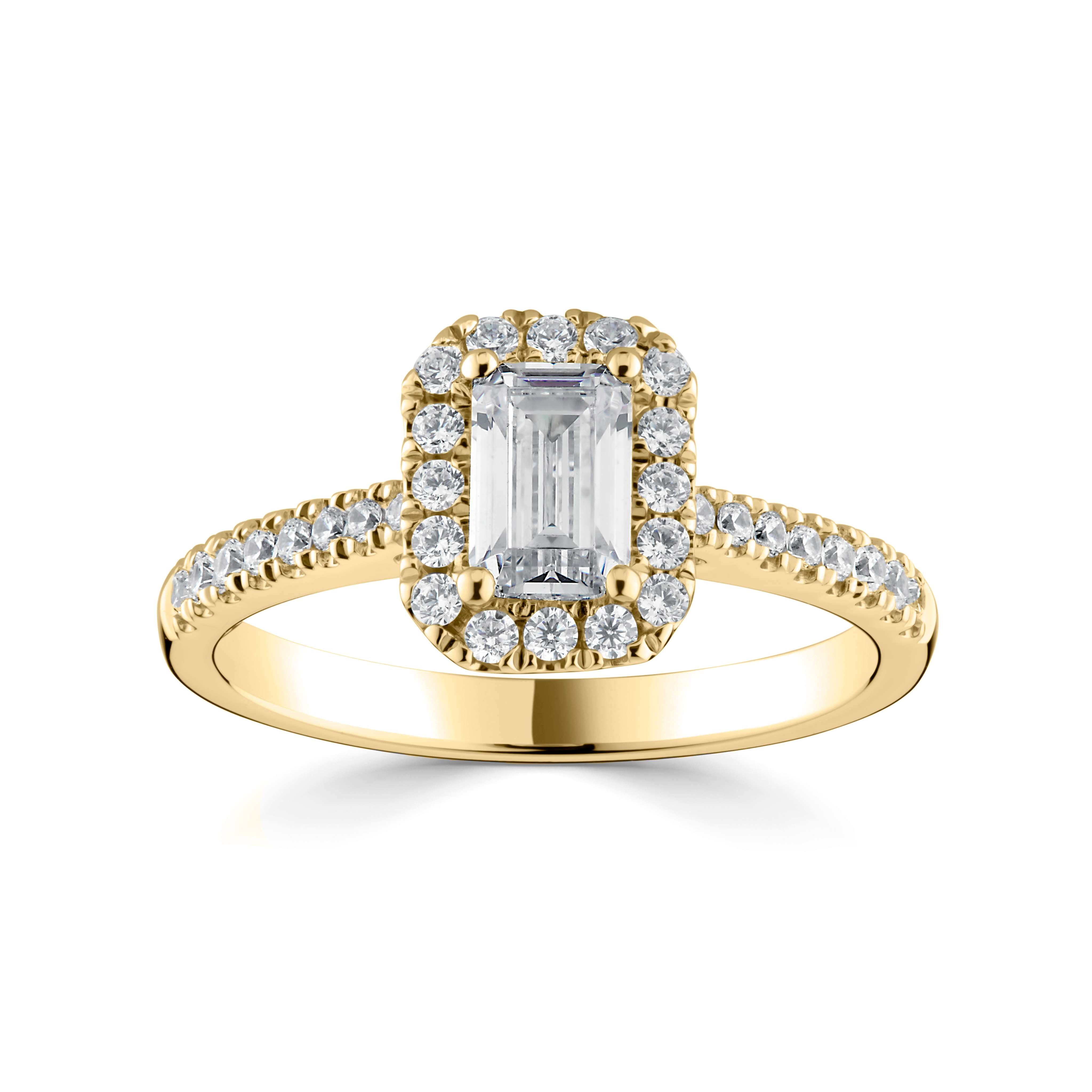 Alexia *Select an Emerald Cut Diamond 0.40ct or above